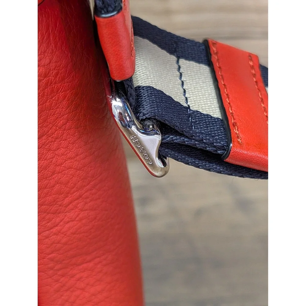 Coach‎ Legacy Leather Crossbody Bag Unisex Size Medium Y2K Purse - Picture 16 of 16